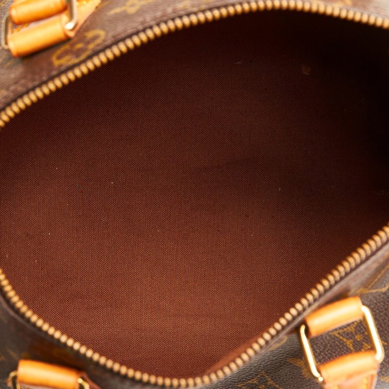 Louis Vuitton Monogram Speedy 25 (SHG-bjgwVM) - Image 5