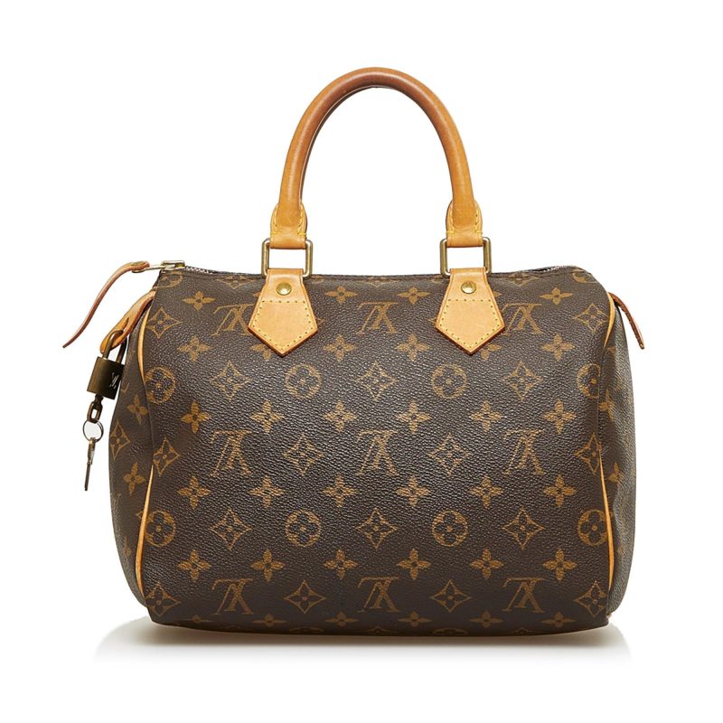 Louis Vuitton Monogram Speedy 25 (SHG-0e7mTA) - Image 2