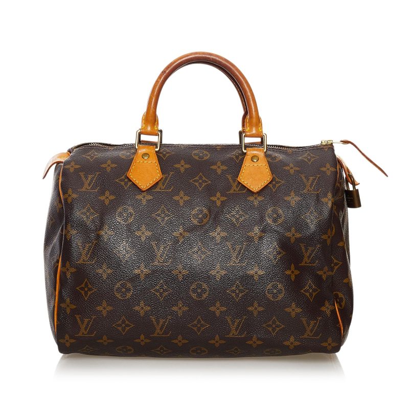 Louis Vuitton Monogram Speedy 30 (SHG-32411) - Image 8