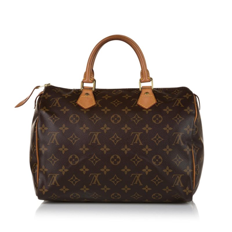 Louis Vuitton Monogram Speedy 30 (SHG-35146) - Image 2