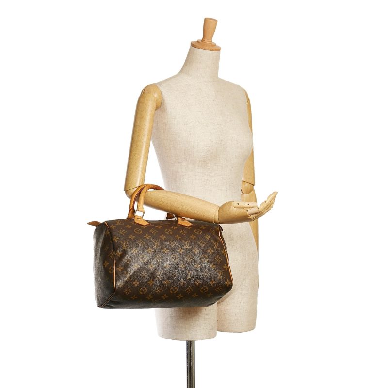 Louis Vuitton Monogram Speedy 30 (SHG-35169) - Image 4
