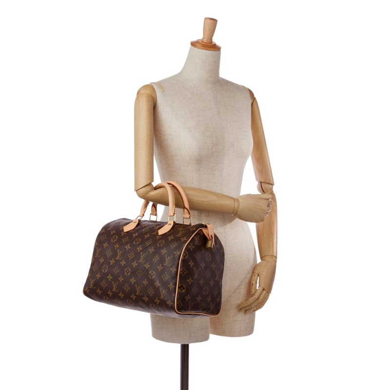 Louis Vuitton Monogram Speedy 30 (SHG-35681) - Image 5
