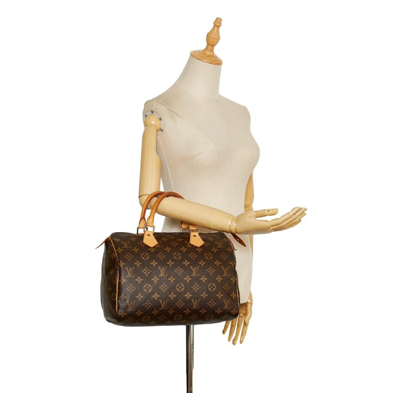 Louis Vuitton Monogram Speedy 30 (SHG-35923) - Image 4