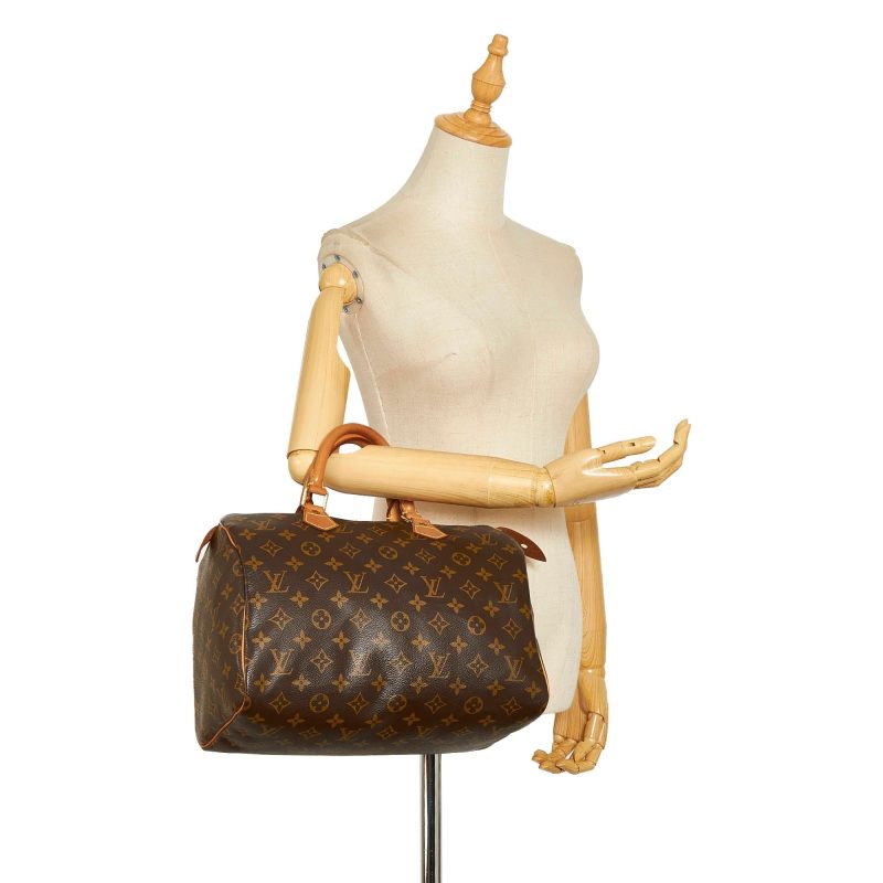 Louis Vuitton Monogram Speedy 30 (SHG-36278) - Image 4