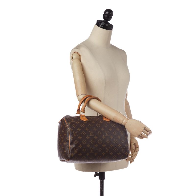 Louis Vuitton Monogram Speedy 30 (SHG-36601) - Image 4
