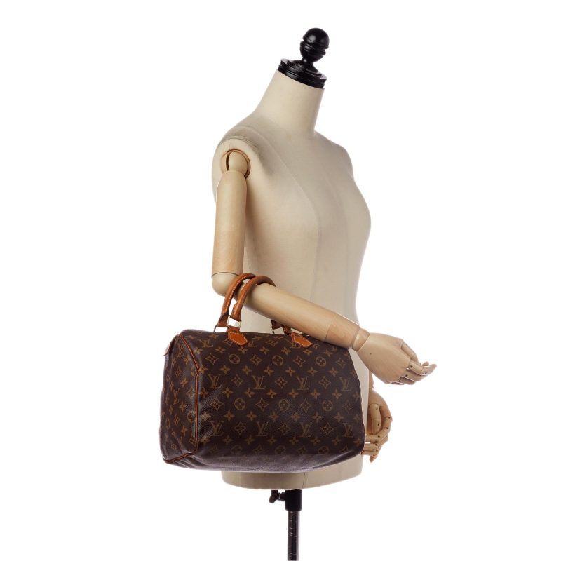Louis Vuitton Monogram Speedy 30 (SHG-36619) - Image 4