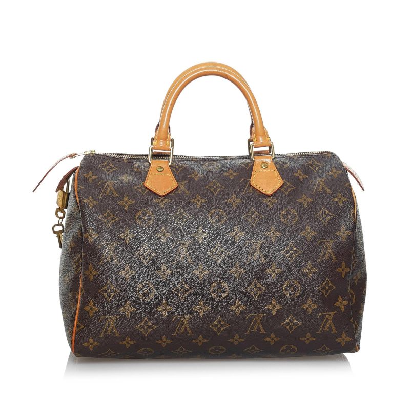 Louis Vuitton Monogram Speedy 30 (SHG-36735) - Image 2