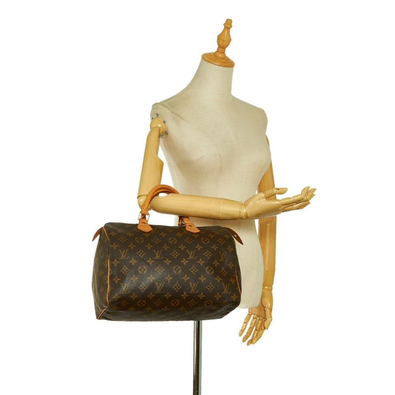 Louis Vuitton Monogram Speedy 30 (SHG-36735) - Image 4