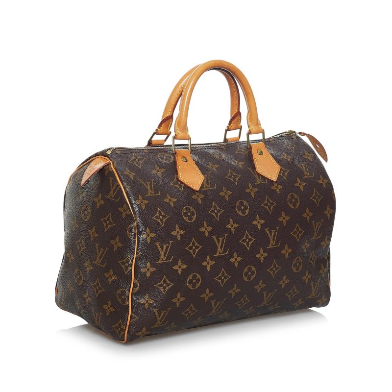 Louis Vuitton Monogram Speedy 30 (SHG-36735)