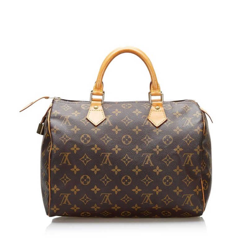 Louis Vuitton Monogram Speedy 30 (SHG-59qCEs) - Image 2