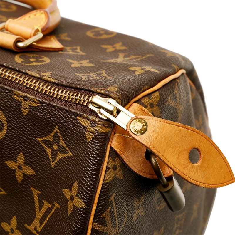Louis Vuitton Monogram Speedy 30 (SHG-59qCEs) - Image 8