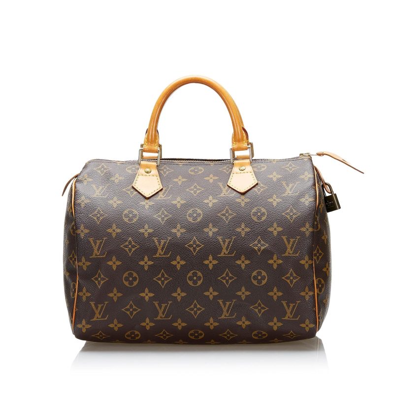 Louis Vuitton Monogram Speedy 30 (SHG-59qCEs) - Image 10