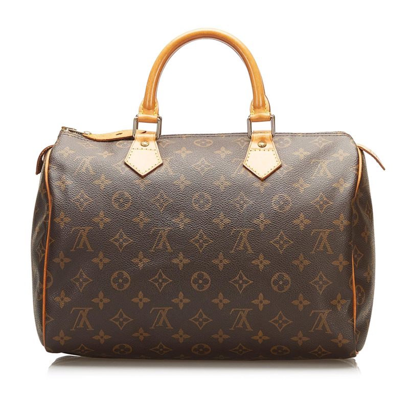 Louis Vuitton Monogram Speedy 30 (SHG-RUJQ3T) - Image 2