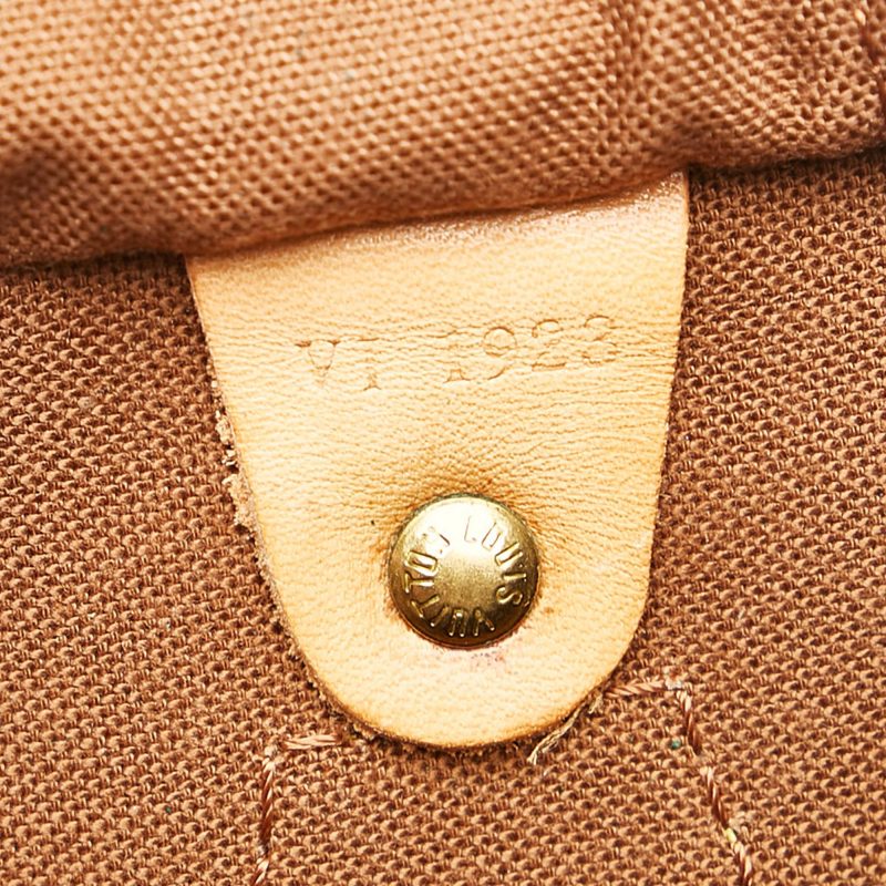 Louis Vuitton Monogram Speedy 30 (SHG-RUJQ3T) - Image 7