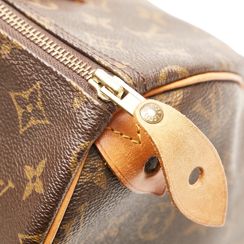 Louis Vuitton Monogram Speedy 30 (SHG-RUJQ3T) - Image 8