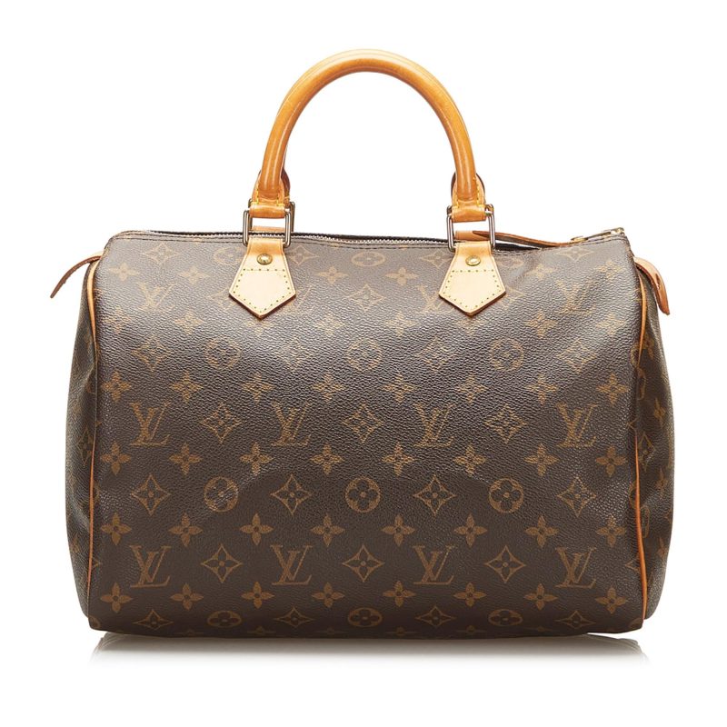 Louis Vuitton Monogram Speedy 30 (SHG-RUJQ3T) - Image 9
