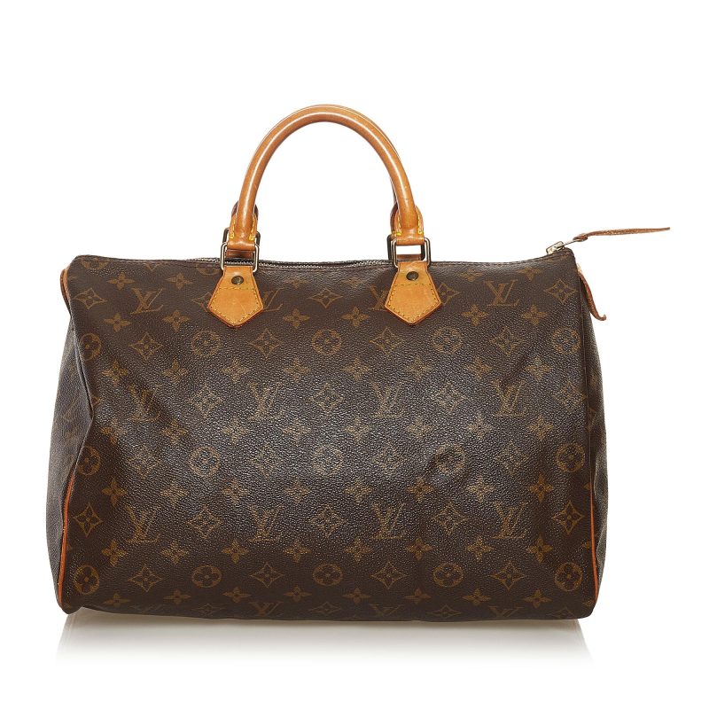 Louis Vuitton Monogram Speedy 35 (SHG-36749) - Image 10