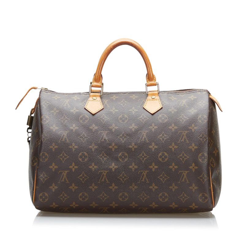 Louis Vuitton Monogram Speedy 35 (SHG-mcNS9U) - Image 2