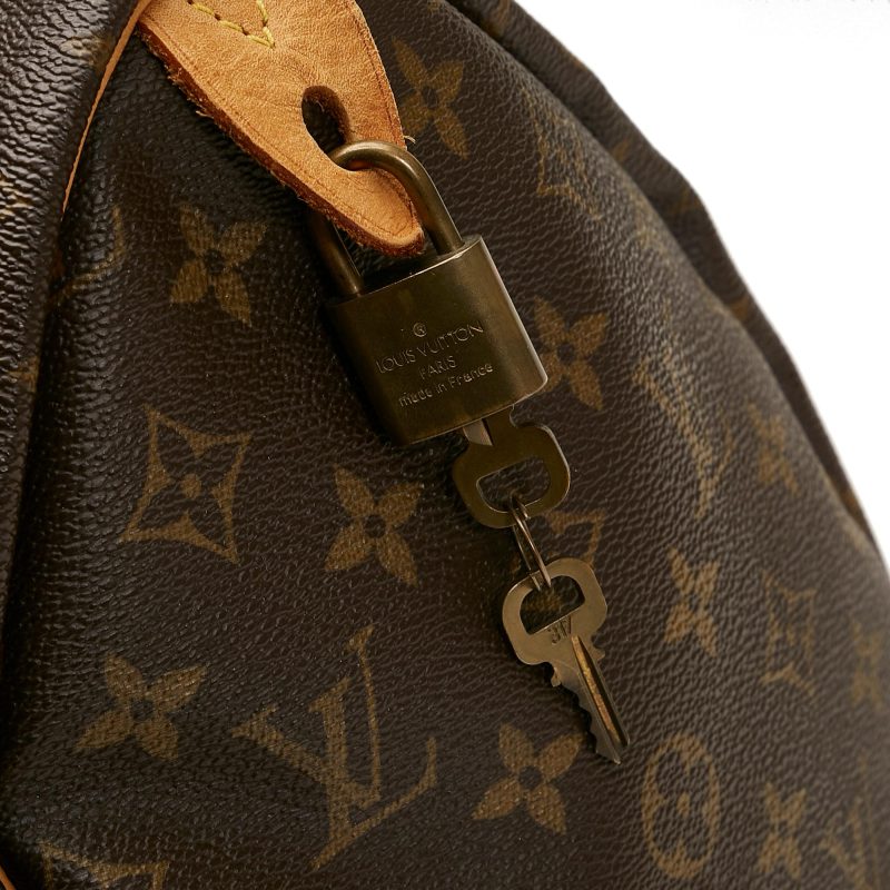 Louis Vuitton Monogram Speedy 35 (SHG-mcNS9U) - Image 9