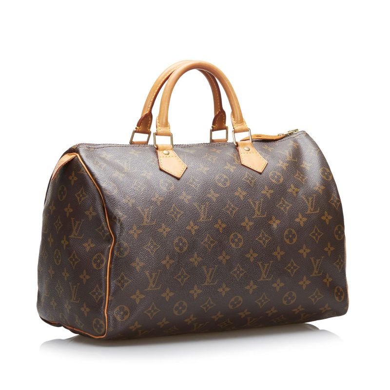 Louis Vuitton Monogram Speedy 35 (SHG-2rYoeb)