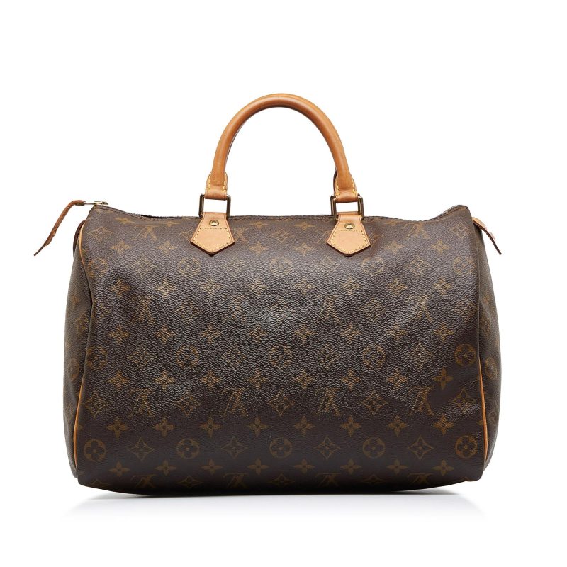 Louis Vuitton Monogram Speedy 35 (SHG-9zDSSw) - Image 2