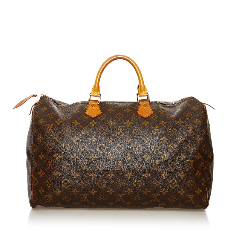 Louis Vuitton Monogram Speedy 40 (SHG-35137) - Image 2