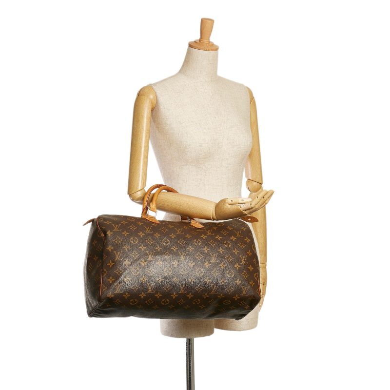 Louis Vuitton Monogram Speedy 40 (SHG-35137) - Image 4