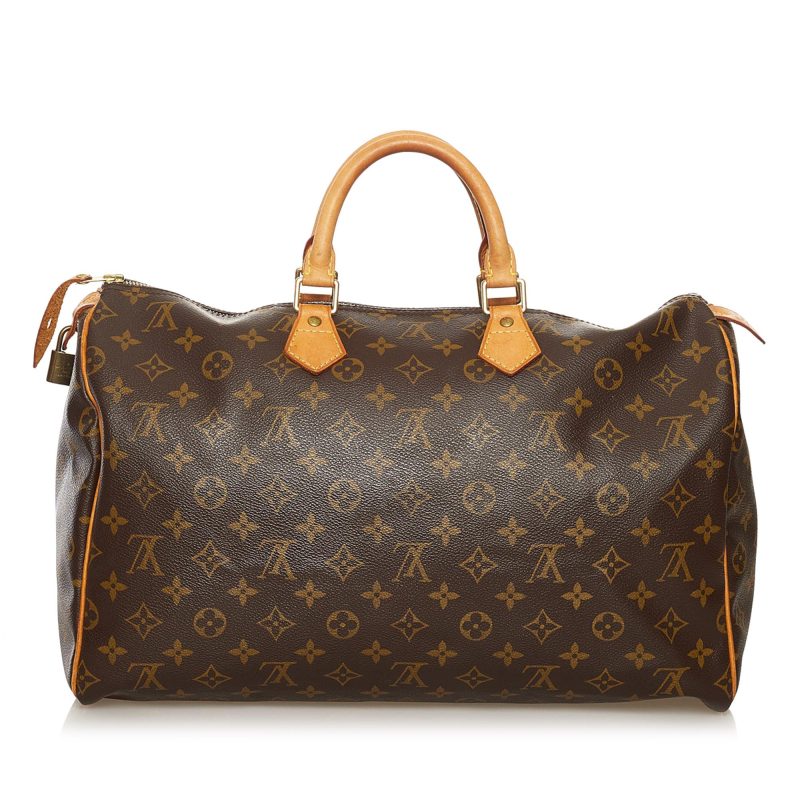 Louis Vuitton Monogram Speedy 40 (SHG-35697) - Image 2