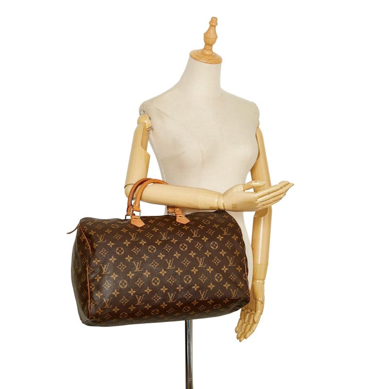 Louis Vuitton Monogram Speedy 40 (SHG-37856) - Image 4