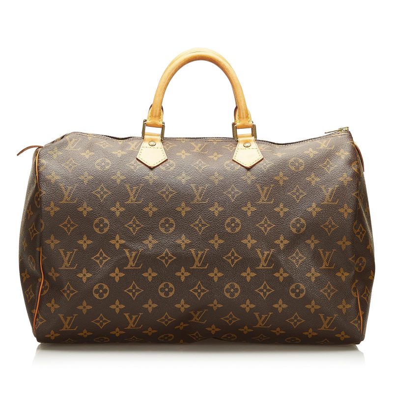 Louis Vuitton Monogram Speedy 40 (SHG-zkIHo7) - Image 9