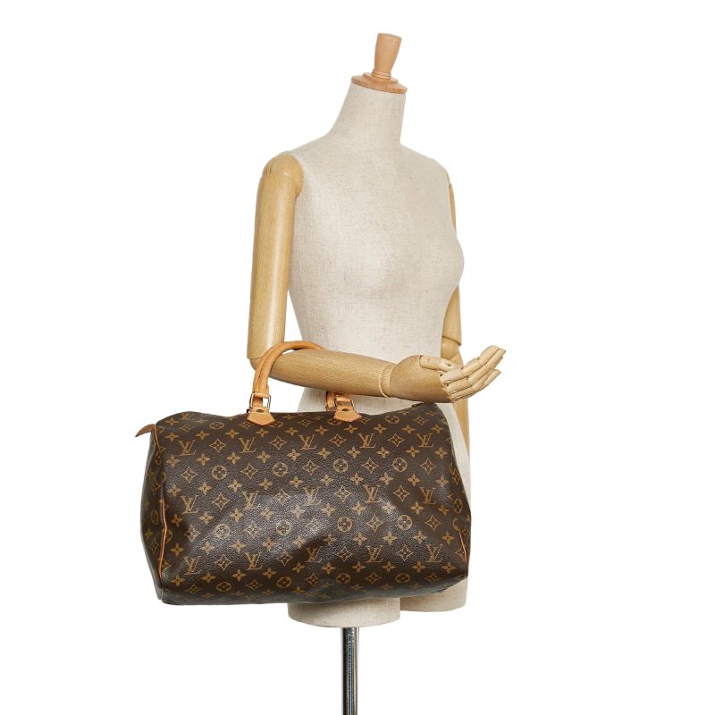 Louis Vuitton Monogram Speedy 40 (SHG-zkIHo7) - Image 4