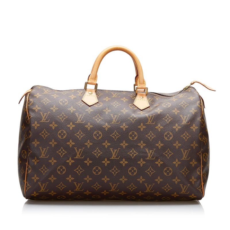 Louis Vuitton Monogram Speedy 40 (SHG-bOFrFX) - Image 10