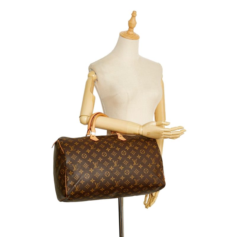 Louis Vuitton Monogram Speedy 40 (SHG-bOFrFX) - Image 4