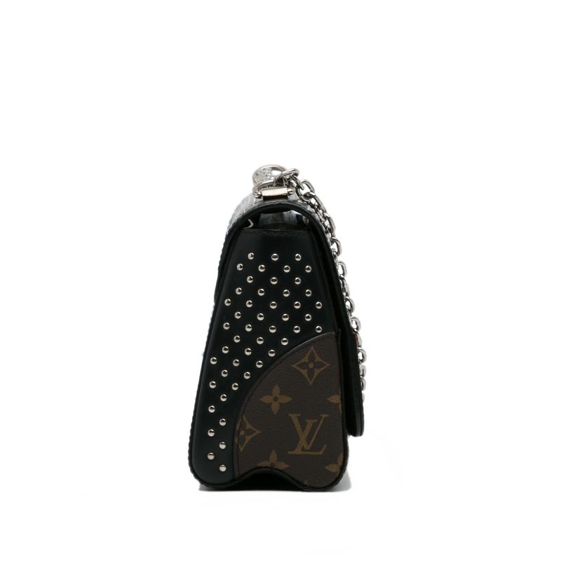 Louis Vuitton Monogram Studded Twist MM (SHG-Pwp1lG) - Image 3