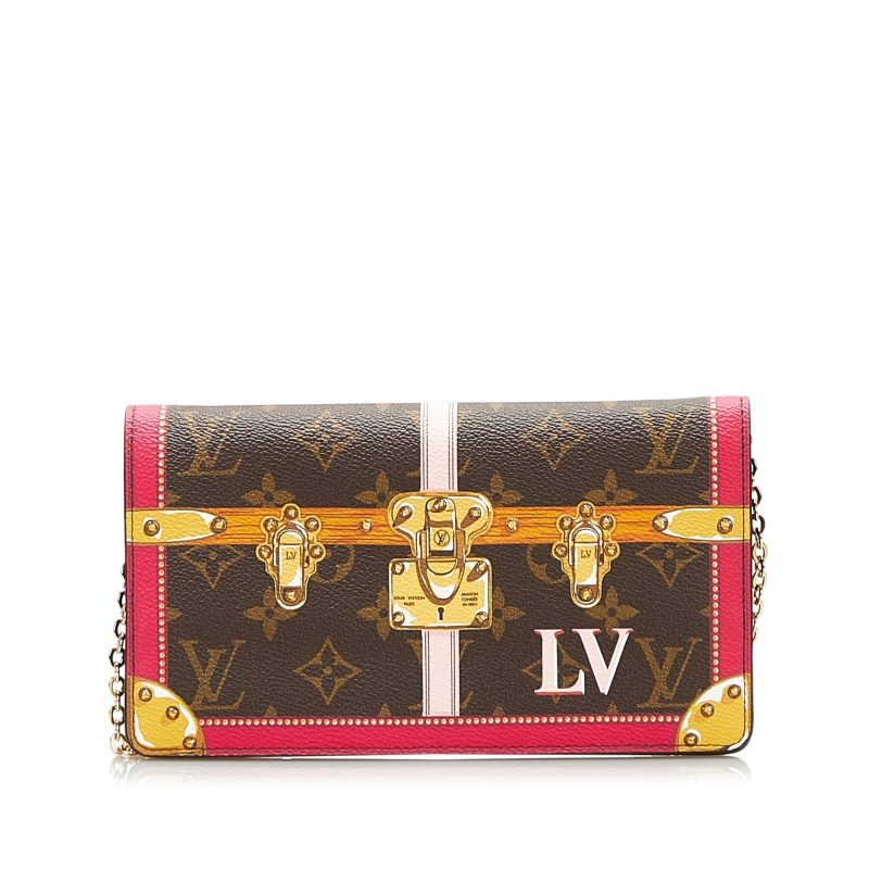 Louis Vuitton Monogram Summer Trunks Pochette (SHG-37673) - Image 2