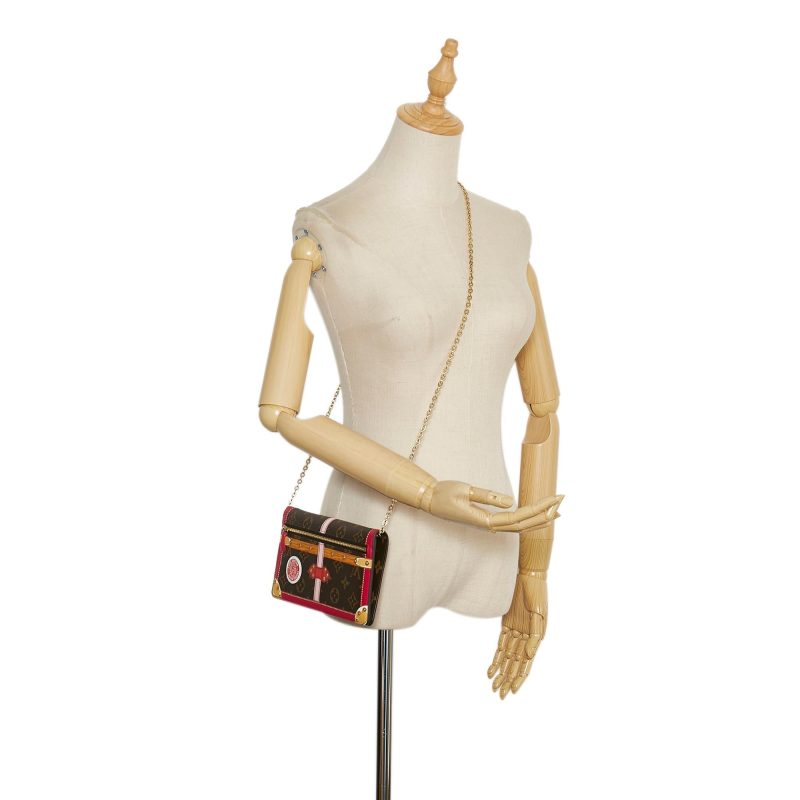 Louis Vuitton Monogram Summer Trunks Pochette (SHG-37673) - Image 4