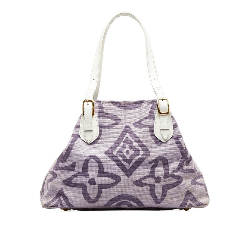 Louis Vuitton Monogram Tahitienne Cabas PM (SHG-FPrond) - Image 2
