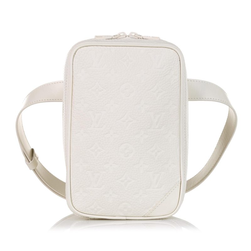 Louis Vuitton Monogram Taurillon Utility Side Belt Bag (SHG-0fvhtN) - Image 7