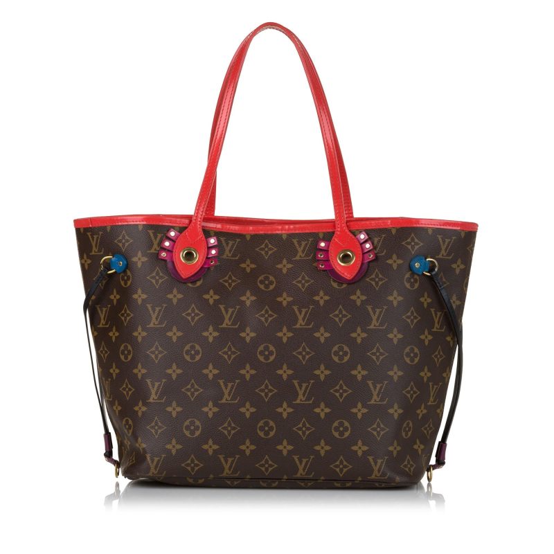 Louis Vuitton Monogram Totem Neo Neverfull MM (SHG-36512) - Image 7