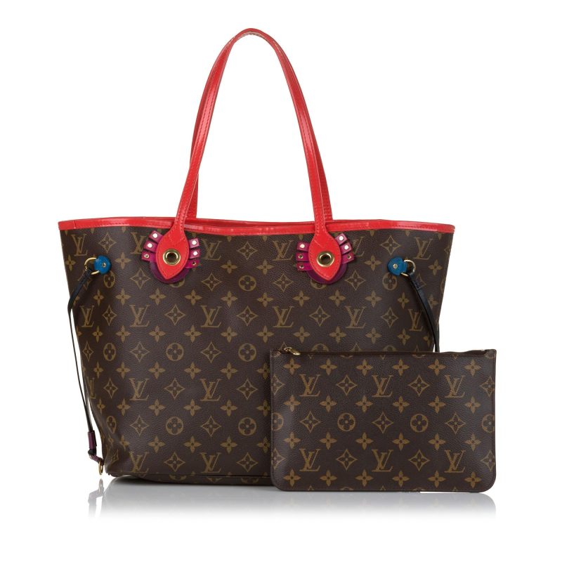 Louis Vuitton Monogram Totem Neo Neverfull MM (SHG-36512) - Image 4