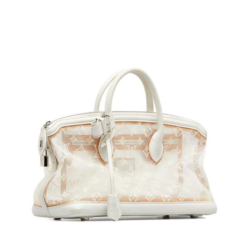 Louis Vuitton Monogram Transparence Lockit East-West (SHG-Y4xy07)