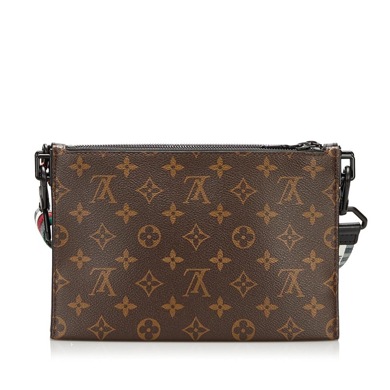 Louis Vuitton Monogram Trio Pouch NM (SHG-37664) - Image 2