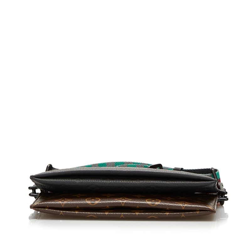 Louis Vuitton Monogram Trio Pouch NM (SHG-37664) - Image 3