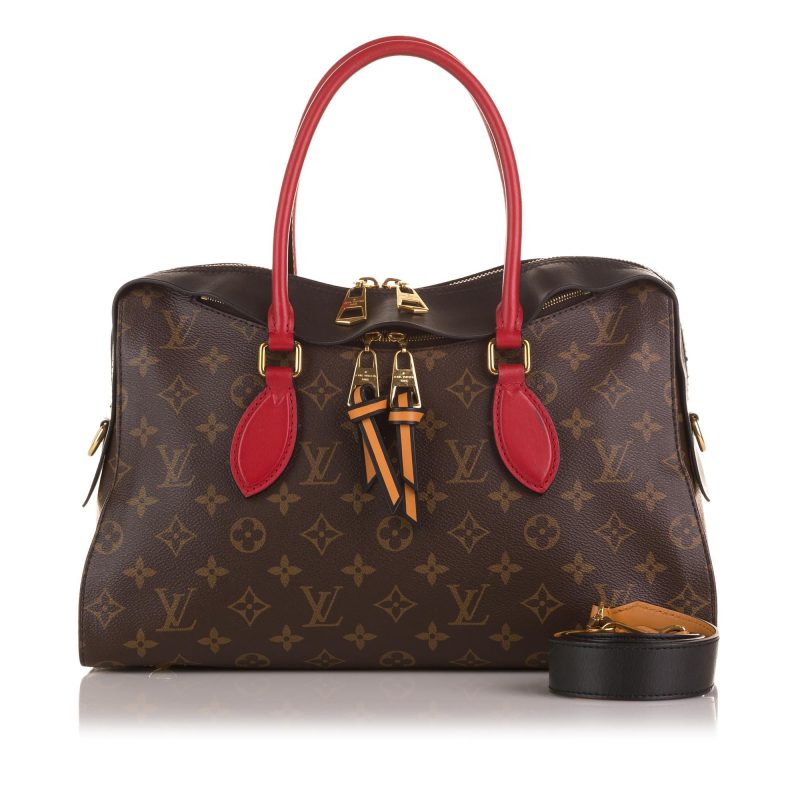 Louis Vuitton Monogram Tuileries Satchel (SHG-37040) - Image 4