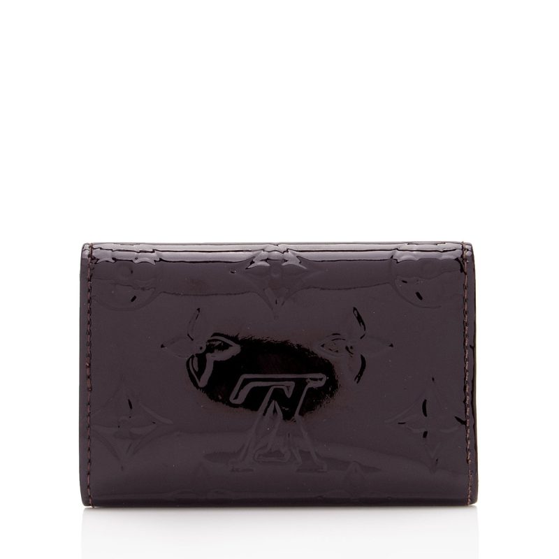 Louis Vuitton Monogram Vernis 6 Key Holder (SHF-6fpm5G) - Image 2