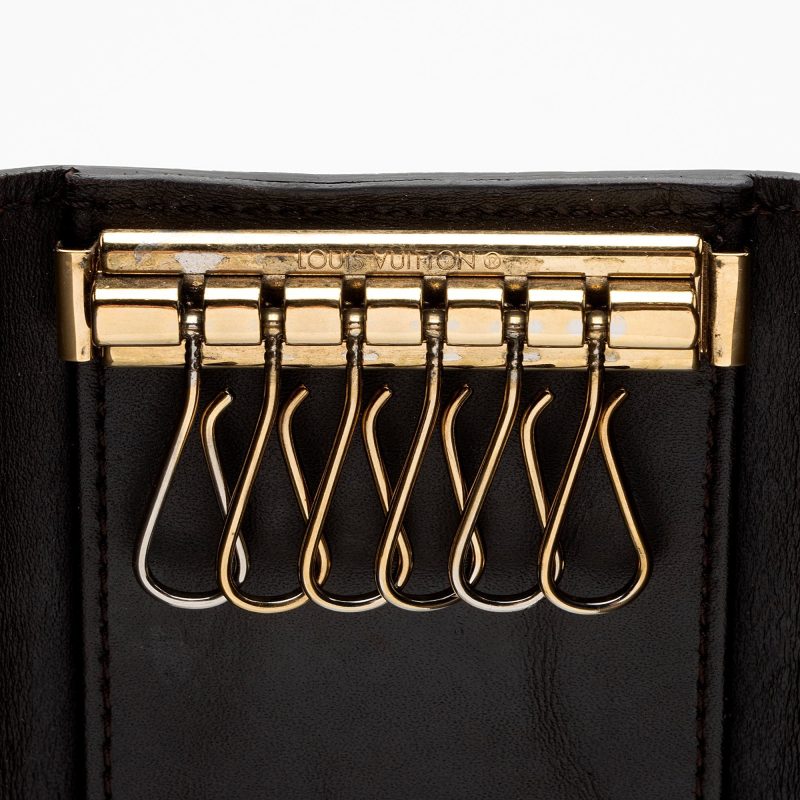 Louis Vuitton Monogram Vernis 6 Key Holder (SHF-6fpm5G) - Image 7