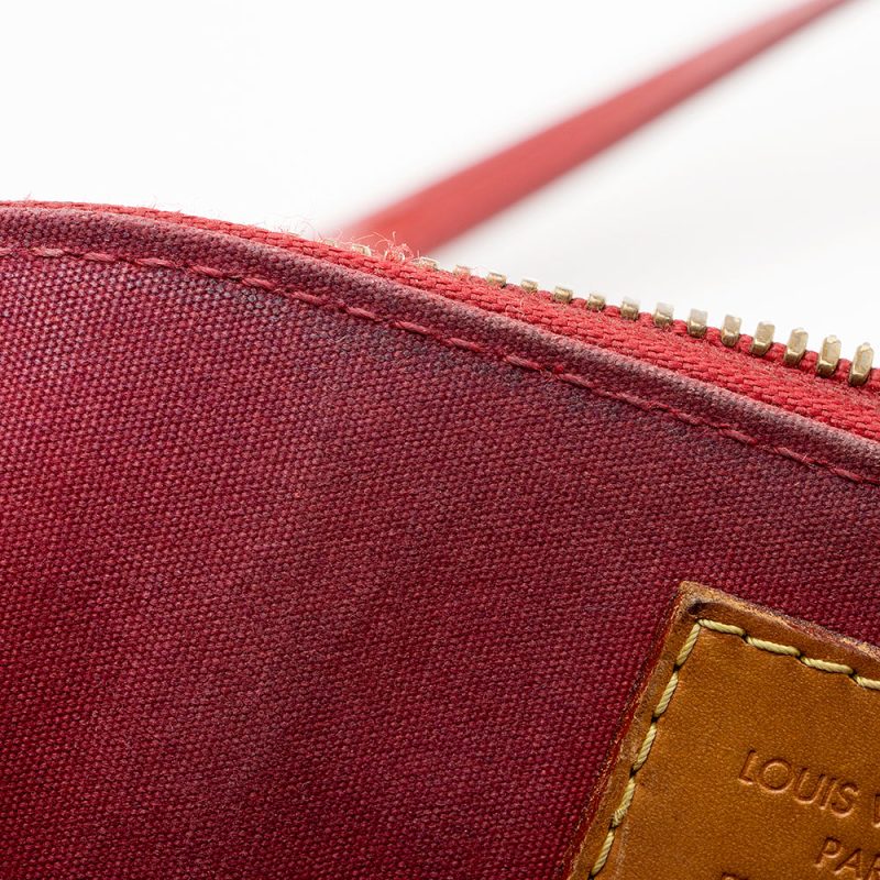 Louis Vuitton Monogram Vernis Alma BB Satchel (SHF-20450) - Image 10