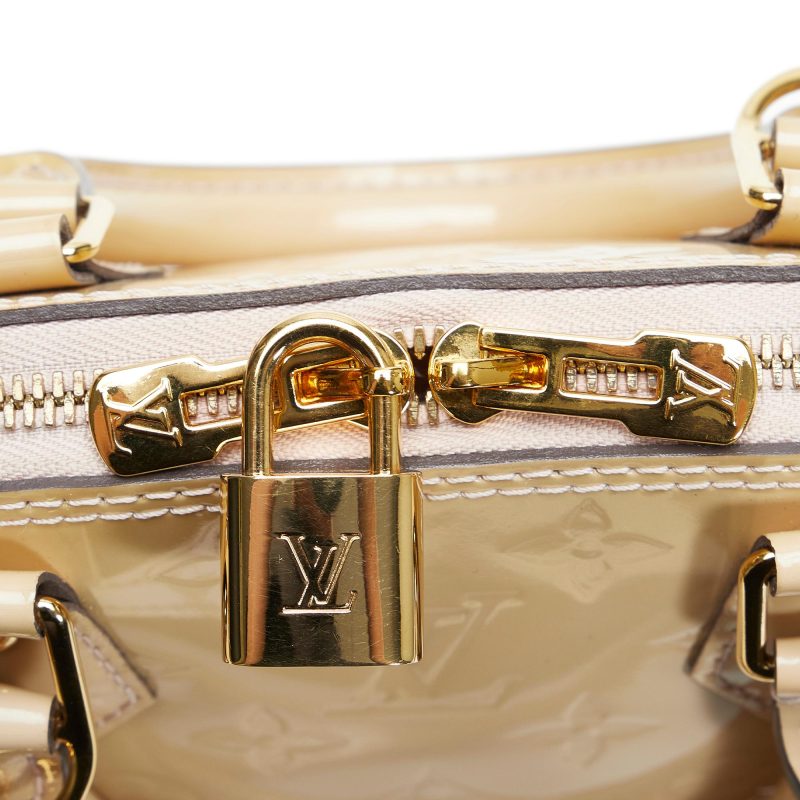 Louis Vuitton Monogram Vernis Alma BB (SHG-KbY5nW) - Image 8