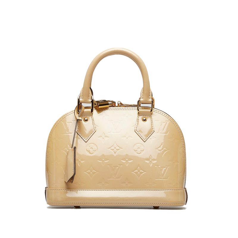 Louis Vuitton Monogram Vernis Alma BB (SHG-KbY5nW) - Image 10