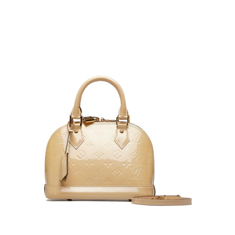 Louis Vuitton Monogram Vernis Alma BB (SHG-KbY5nW) - Image 4
